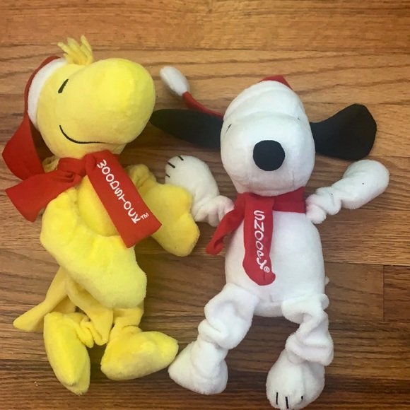 Peanuts Other - NWOT Set of Snoopy & Woodstock Christmas/ Santa Squeaker Pet Toys